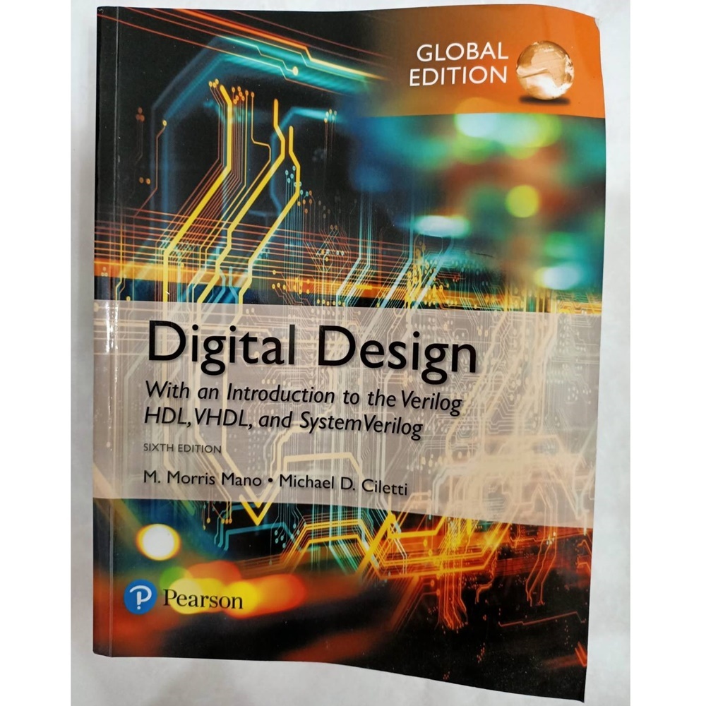 Digital Design 6/e  ISBN：981292231167(二手近全新)