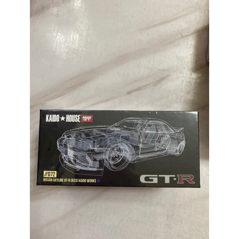 MINI GT x Kaido House #072 Nissan skyline GT-R R33 (全新未拆）