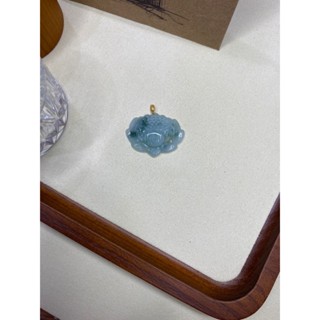 天然A貨翡翠 蓮花吊墜 項鍊