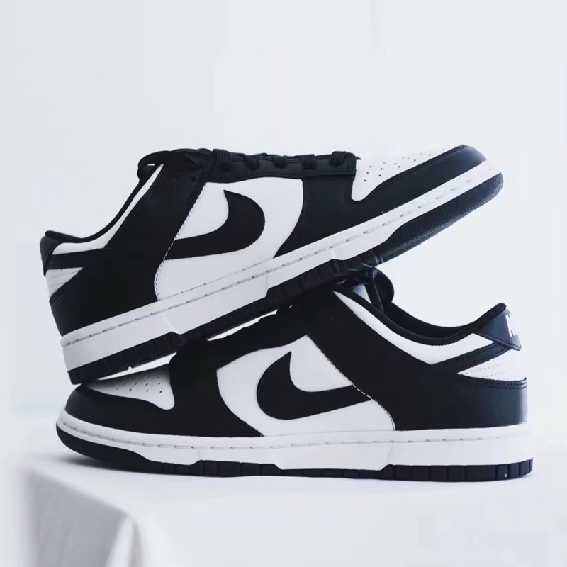 （二手）Nike dunk low 黑白熊貓 女鞋 25cm