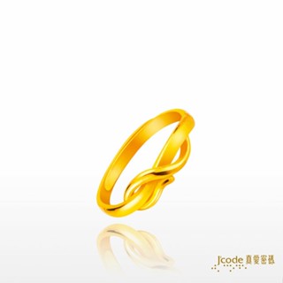 【J’code真愛密碼】無限輕舞 黃金戒指 尾戒 女戒9999純黃金 小款 情人節 禮物 美鑫 23秋冬