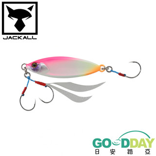 >日安路亞< JACKALL FLAG TRAP LEAF 鐵板 SLJ
