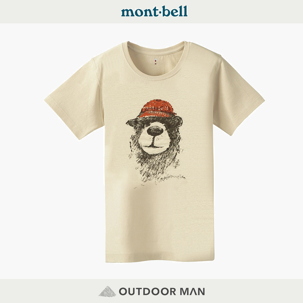 [mont-bell] 中性款 Pear Skin Cotton T 短袖T恤