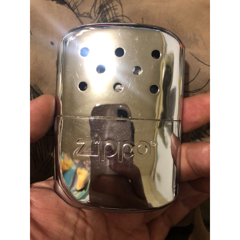 二手 無盒 無套  Zippo  懷爐