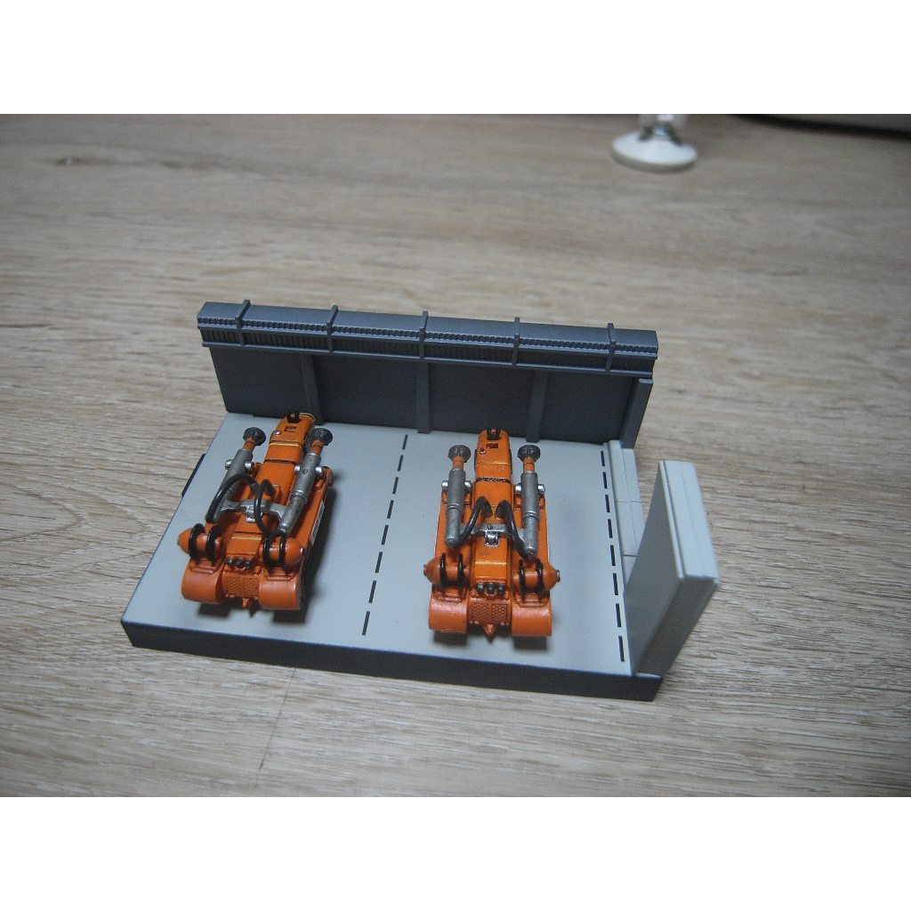 二手 雷鳥神機隊 塑料模型  磁力牽引車電動款  系列 No.13 模型