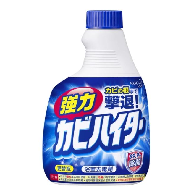 日本KAO 花王 浴室強力除霉泡沫噴霧400ml(補充瓶)