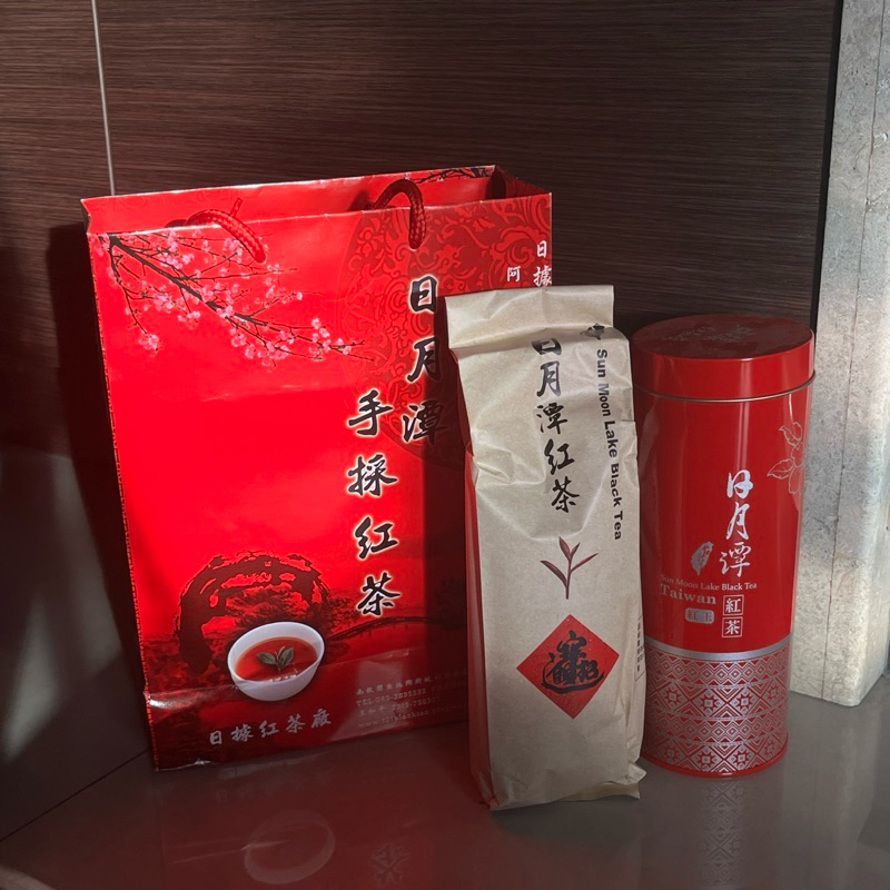 日月潭紅茶/ 日據紅茶廠 鐵罐裝禮盒