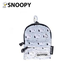 史努比【 SAS 日本限定 】OUTDOOR 史努比 SNOOPY 聯名系列 滿版 揹包造型 小物 收納包 / 筆袋