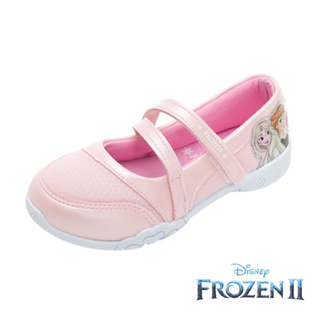 【Disney 迪士尼】冰雪奇緣 女童公主休閒鞋-蜜桃粉/