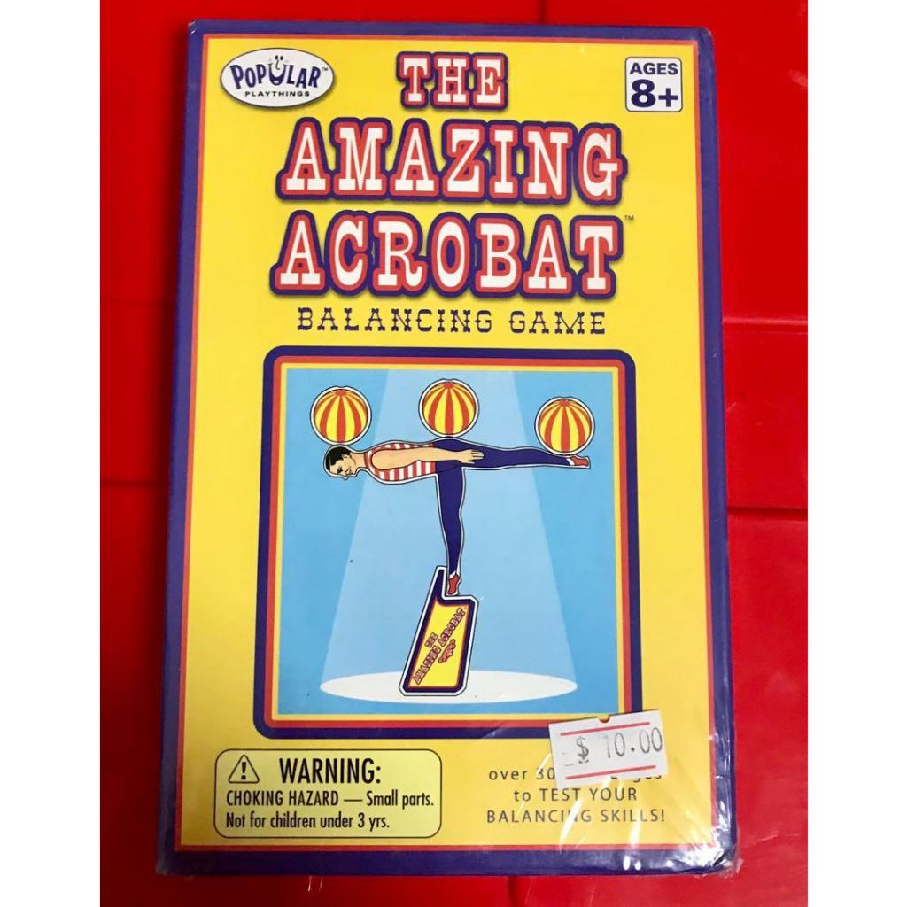 復古遊戲 神奇的 Acrobat 平衡遊戲 the amazing acrobat game 收藏品