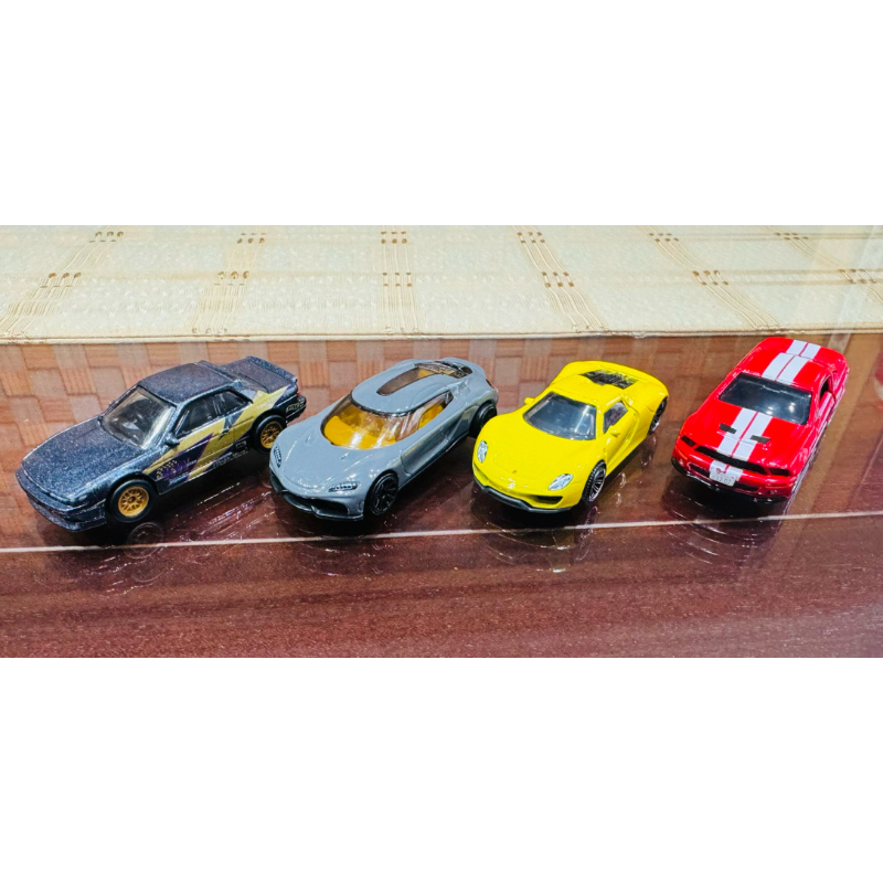 風火輪HOTWHEELS 火柴盒 TOMICA 綜合品牌 4車合售 S13 918 野馬