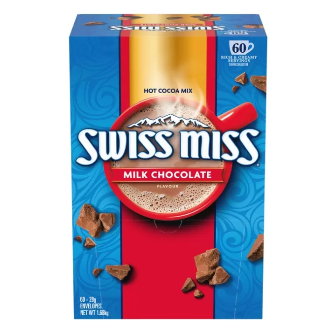 costco好市多 分售 Swiss miss 即溶 可可粉 巧克力粉 巧克力飲品 香醇 巧克力 熱飲 隨手包 牛奶可可