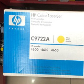 HP C9722A 原廠黃色碳粉匣（過期品）