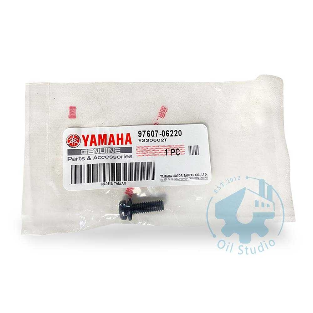 《油工坊》YAMAHA 山葉 原廠 螺絲 97607-06220 螺栓附墊圈 CUXI BWS RAY 新勁戰