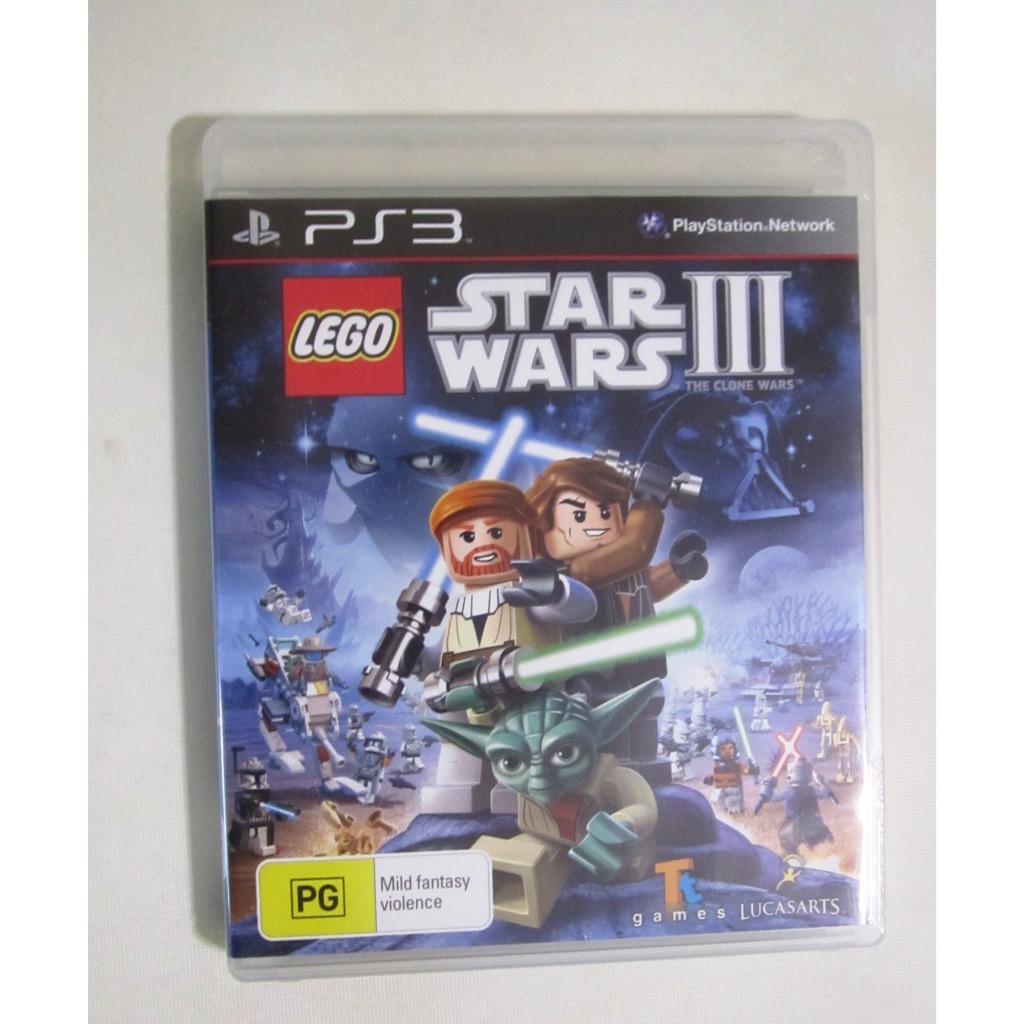PS3 樂高星際大戰3：複製人戰爭 英文版 Lego Star Wars3