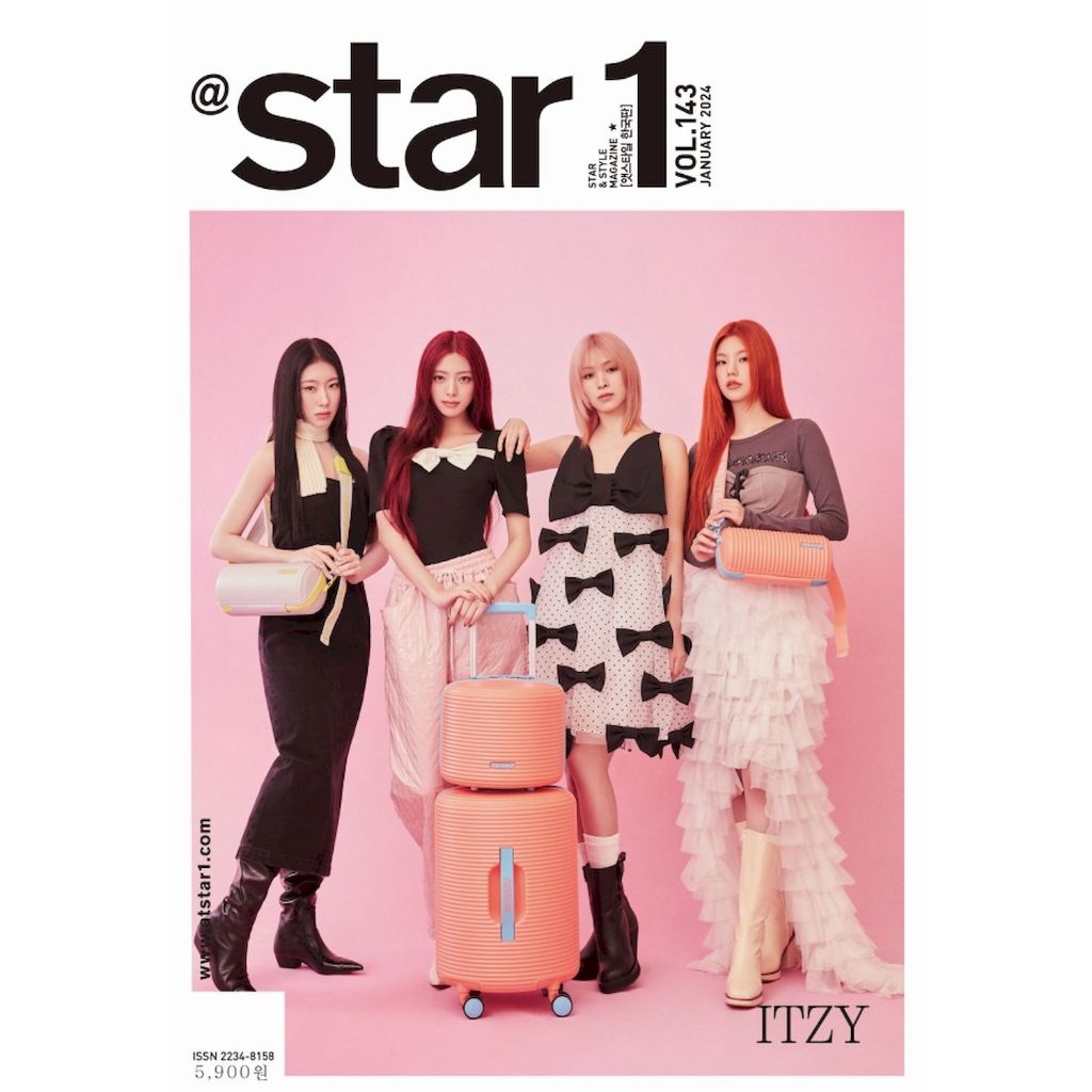 KPM-缺貨 atstar 1 (KOREA) 1月號 2024 封面 ITZY 韓國代購 Korea Popular Mall - 韓國雜誌周邊專賣店