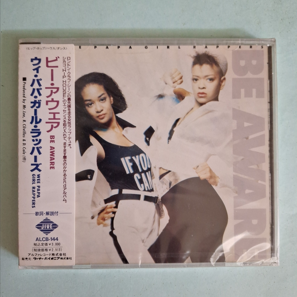 WEE PAPA GIRL RAPPERS BE AWARE 日本版 CD 嘻哈饒舌 節奏藍調 B36