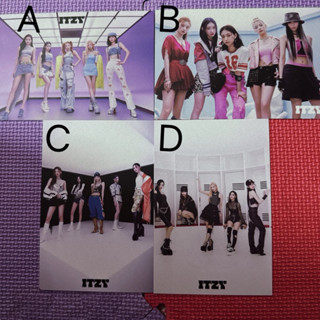 ITZY KILL MY DOUBT專輯明信片 專輯小卡