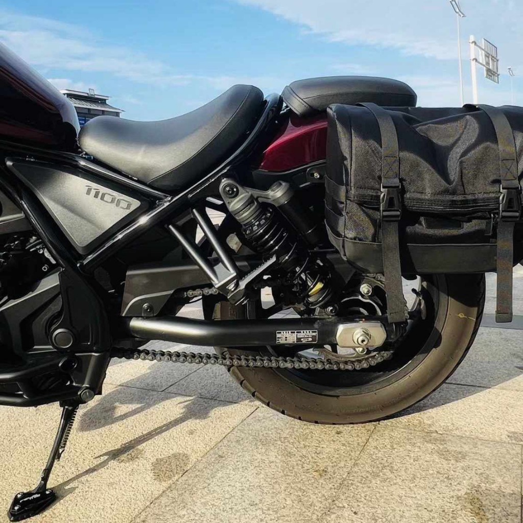 Rebel 1100T側馬鞍包 適用於 Honda Rebel 1100T改裝篷布馬鞍包 rebel500S 舒適  R