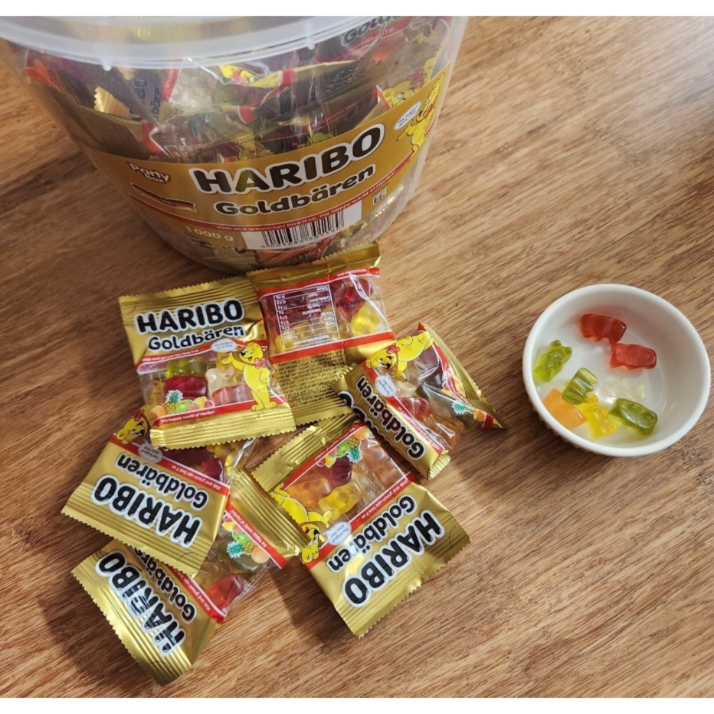 【古德雜貨鋪】HARIBO哈瑞寶 軟糖【單包入】 聖誕款/綜合水果/葡萄/綜合starmix/Golden Bear