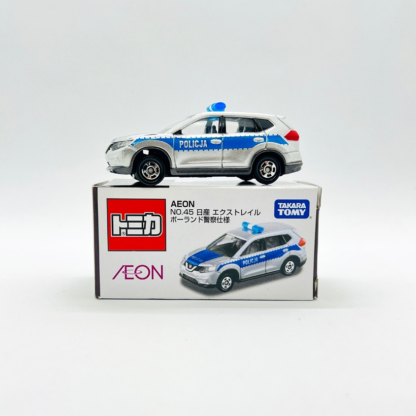 【現貨】TOMICA 多美小汽車 AEON限定 第45彈 45 Nissan X-Trail 波蘭警察車仕樣