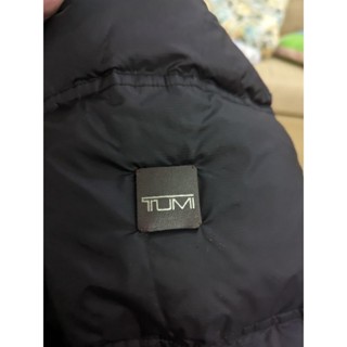 TUMI TECH 黑色羽絨保暖外套 立領羽毛外套 防寒保暖外套