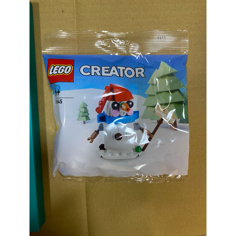 LEGO 樂高 盒組 polybag 30645 聖誕雪人