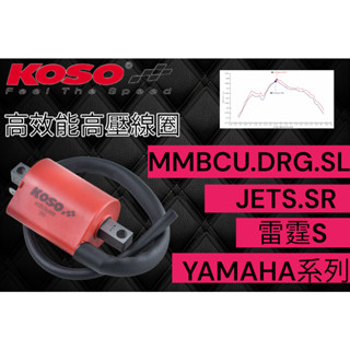 【XH Moto】KOSO 高效能 加強型 點火線圈 高壓線圈 DRG MMBCU JETS.SR.SL 雷霆S 勁戰