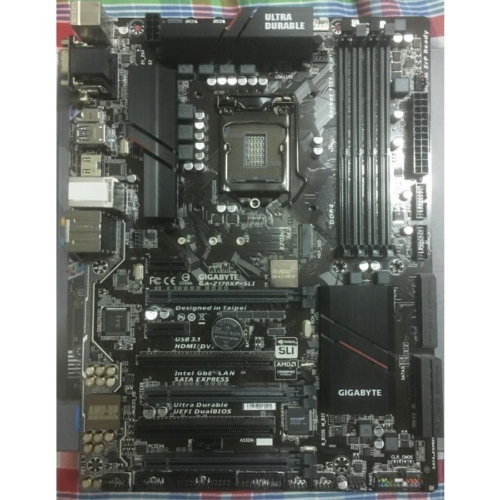 技嘉 GA Z170 XP SLI+i7-7700 i5-7500 i5-7400+16G