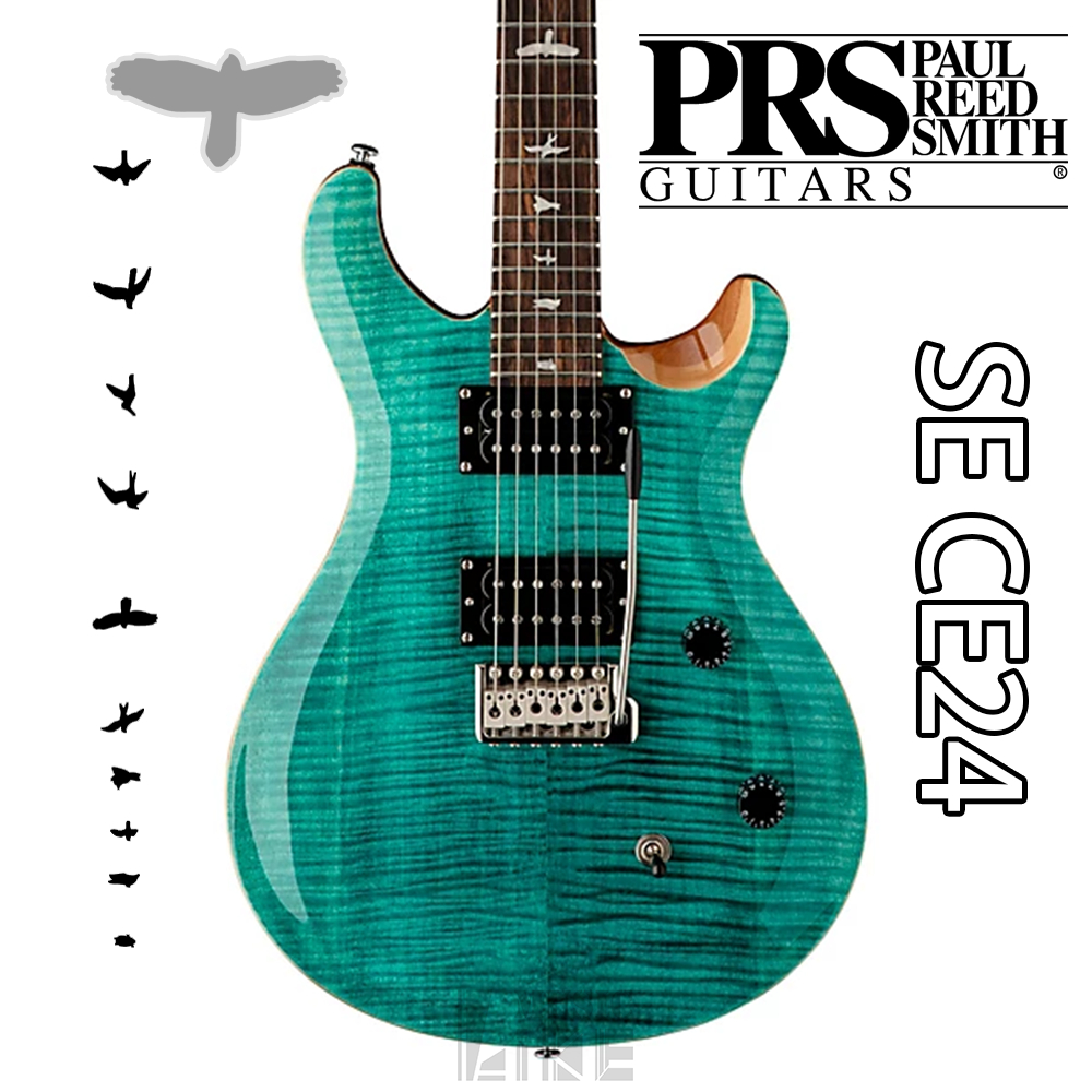 『新品上市』分期免運 PRS SE CE24 電吉他 規格下放 平價版 Custom24 Turquoise