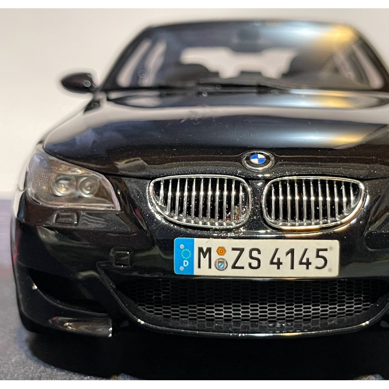 【BMW原廠精品Kyosho製】1/18 BMW M5 E60稀有黑色1:18模型車