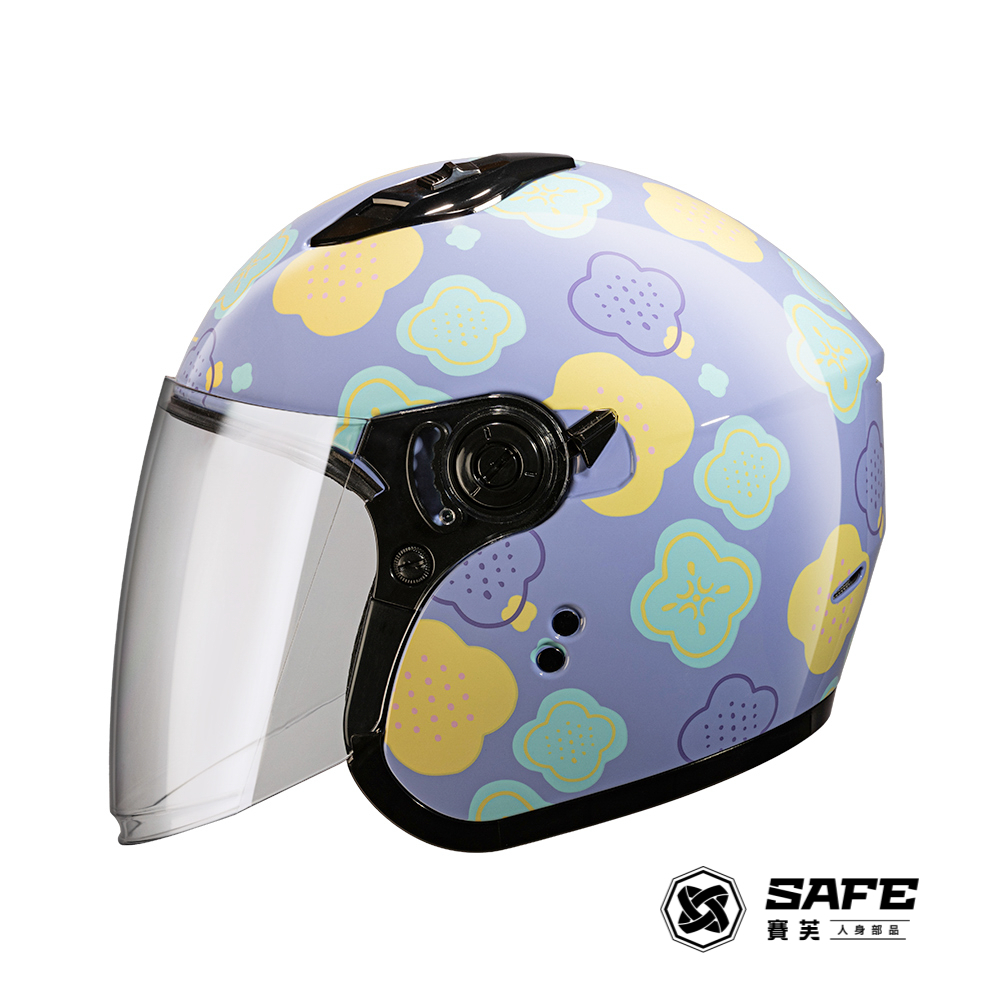 SOL｜SO-12 印花樂聯名款 半罩安全帽 為女性設計 頭圍小者也合適 安全又輕量