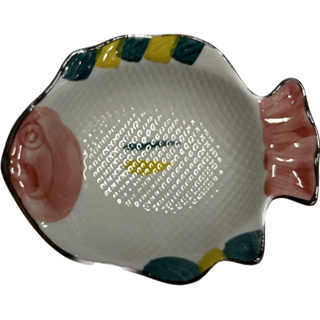 5.5吋魚盤 造型魚盤 瓷盤