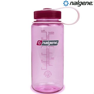 Nalgene 500cc 寬嘴水壺/運動水瓶/寬口瓶 Tritan Sustain 美國製 2020-2516 太空粉