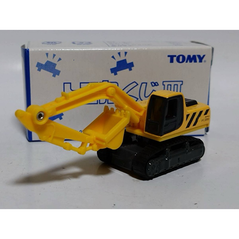 TOMY TOMICA 第3彈 抽抽樂 油壓 怪手 挖土機 挖掘機 工程車 小松 KOMATUS PC200 86 GT