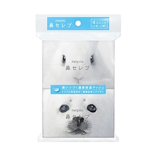 【jay購物】Nepia 鼻部超柔保濕隨身面紙(12抽/4入)*1組 隨機包裝