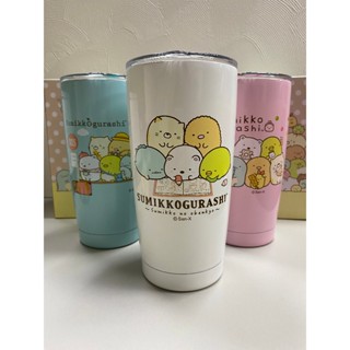 【角落小夥伴】角落生物 不鏽鋼隨行杯 保冷保溫杯 小冰霸杯-500ml(正版授權)-藍/粉/白 冰壩杯(小NG 福利品)