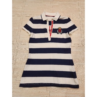 Tommy Hilfiger XS號 條紋POLO衫