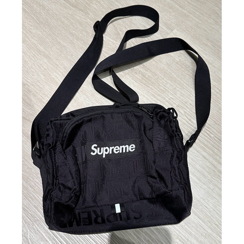 Supreme 19SS 46Th Shoulder Bag 小包 肩包 黑色