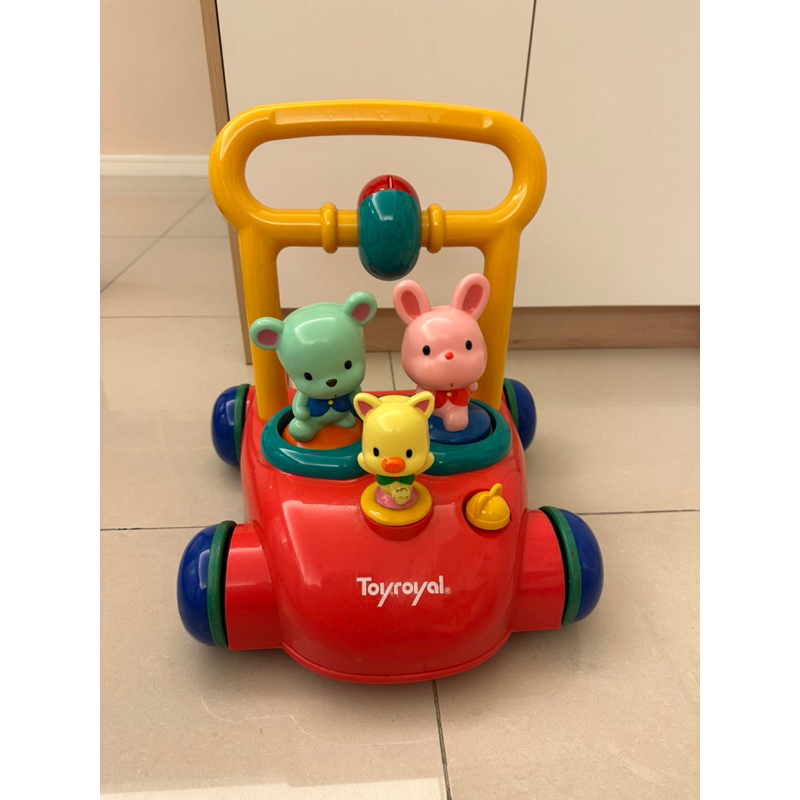 ［二手］Toyroyal 樂雅 學步車 寶寶學步 寶寶手推車