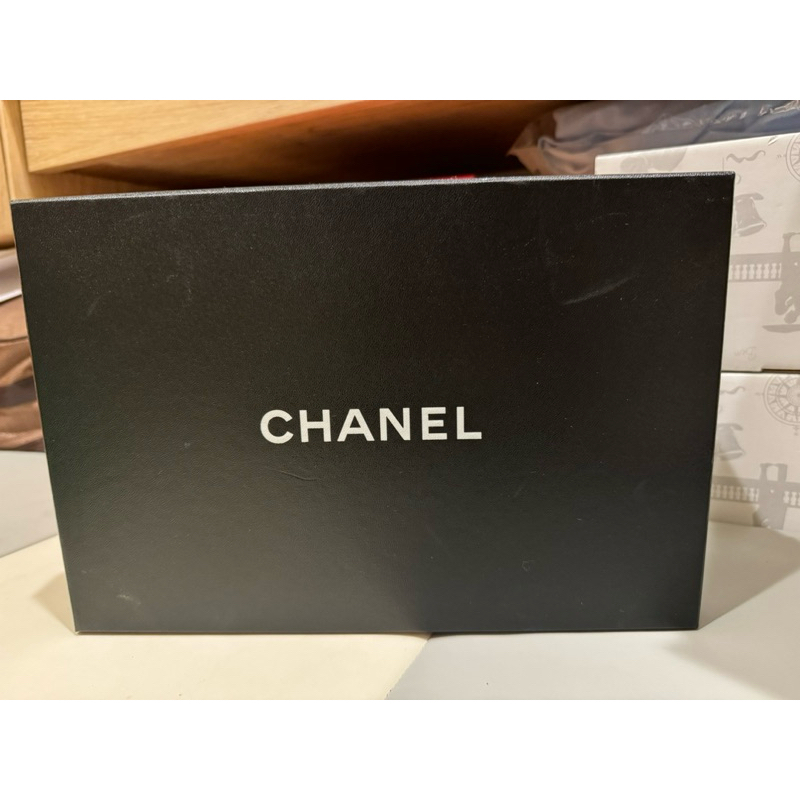 Chanel黑色鞋盒/空盒/小香紙盒