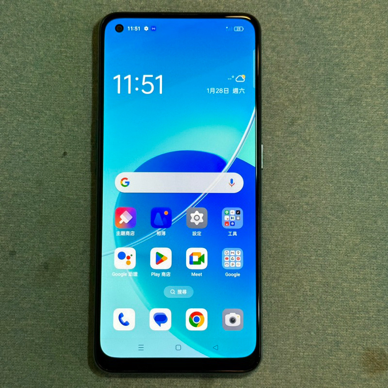 OPPO Reno 6 Z 5G 128G 藍 功能正常 二手 6.4吋 歐珀 雙卡雙待 reno6z 台中