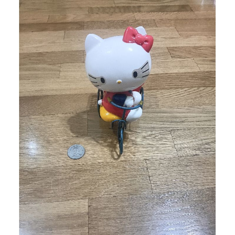 早期收藏hello kitty 陶瓷存錢筒