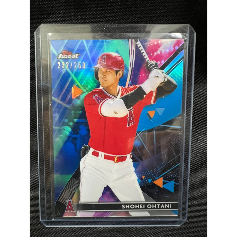 2021 Topps Finest Ohtani /250 大谷翔平 閃亮球員卡 限量250張