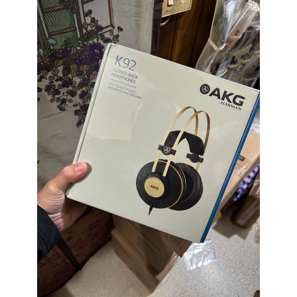 萊特 耳機音響 奧地利 AKG K92耳機 奧地利 全新品 散裝盒裝 適合聽音樂 古典樂 交響樂