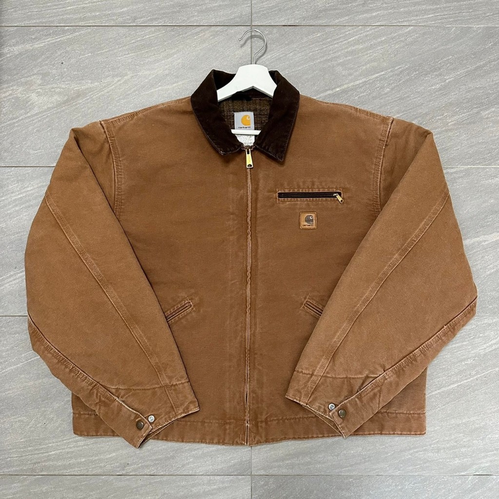 Carhartt J97 BRN Detroit Jacket 底特律短夾克 2XL