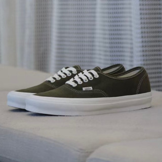 【NULL】VANS VAULT 休閒鞋 OG AUTHENTIC 橄欖綠 麂皮 板鞋 滑板鞋 運動鞋 懶人鞋 帆布鞋