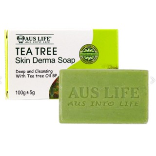 《詩詩小舖》澳洲原裝 AUS LIFE 澳思萊 茶樹精油淨膚美肌皂（100g±5g）