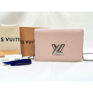 LV 粉色TWIST WOC鏈帶包