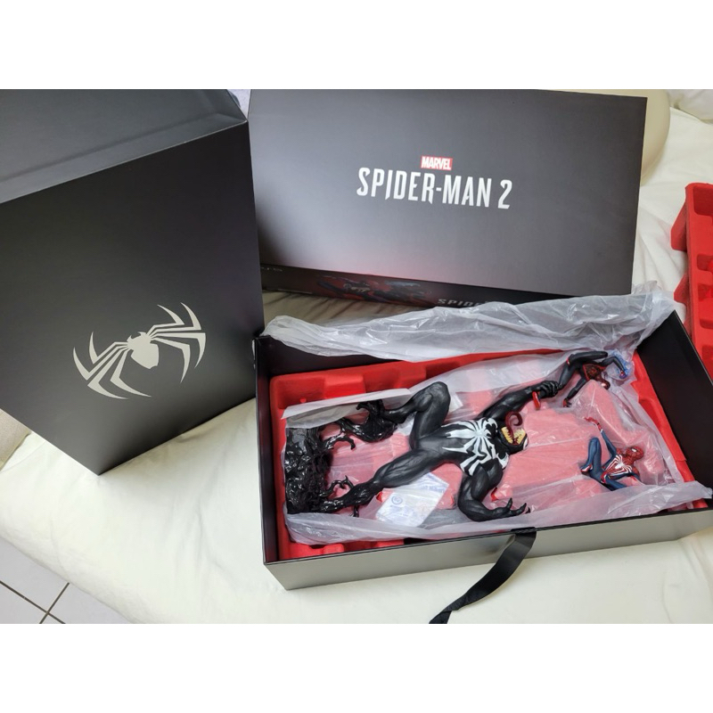 漫威蜘蛛人2 PS5 Spiderman 2公仔附盒子無遊戲